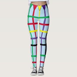 Zeichenstift-Linien Leggings