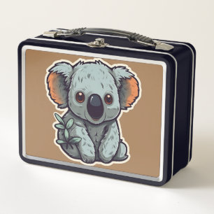 ZEICHENTRICK-KOALA-BÄR METALL BROTDOSE