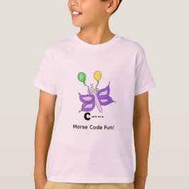 Zeichentrick-Morsencode für Kinder!  Buchstabe D T-Shirt