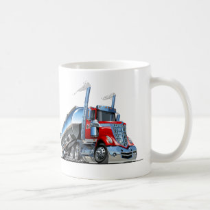 Zeichentrick-Treibstoffwagen Kaffeetasse
