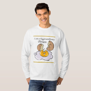 Zeichentrickeier mit großem Lächeln T-Shirt