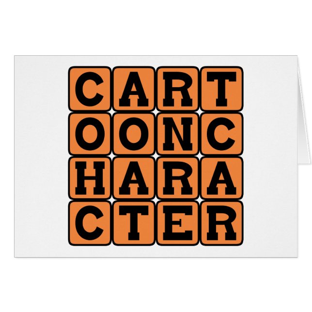 Zeichentrickfigur, animiert (Vorderseite (Horizontal))