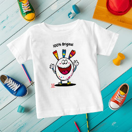 Zeichentrickfigur - Maßgeschneiderte Markierung Baby T-shirt