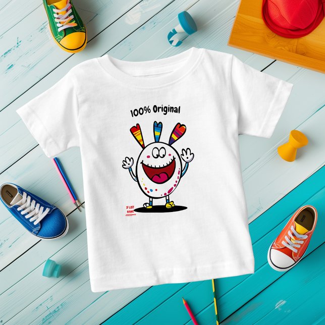 Zeichentrickfigur - Maßgeschneiderte Markierung Baby T-shirt (Von Creator hochgeladen)