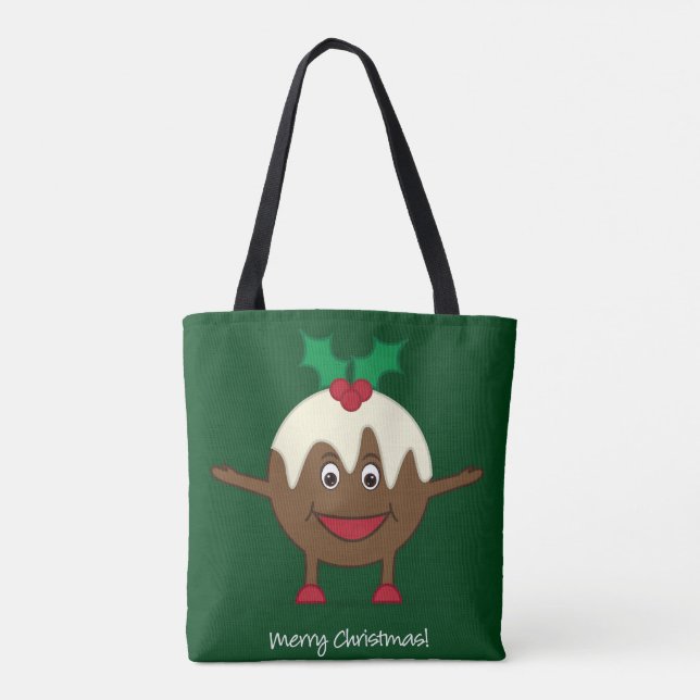 Zeichentrickfilm über Weihnachten Tasche (Rückseite)