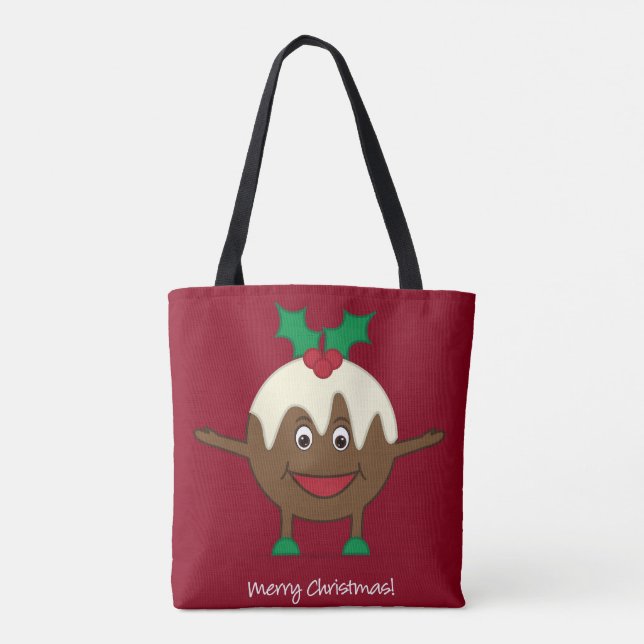 Zeichentrickfilm über Weihnachten Tasche (Rückseite)