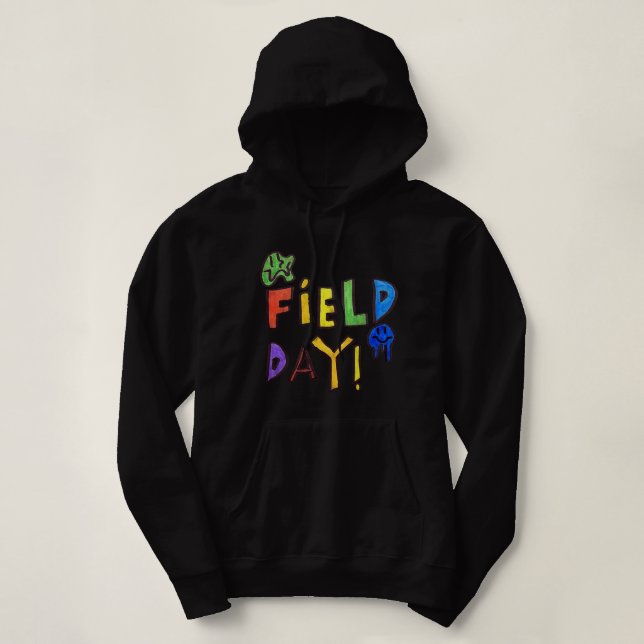 Zeichn am Feldtag Hoodie (Design vorne)