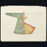 Zeichn des halb fertig gestellten Kimono iPad Hülle<br><div class="desc">Ein halb fertiger Kimono ist Gegenstand dieses Gemäldes. In einem hübschen Grün mit phantastischem Blumenmuster will man fast,  es selbst zu beenden und für einen besondere Anlass zu tragen. Kaufen Sie diesen großartigen Druck noch heute!</div>
