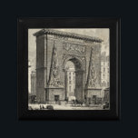 Zeichn des Monuments Porte Saint-Denis Geschenkbox<br><div class="desc">Ein großartiger zeichn von Porte Saint-Denis,  einem französischen Denkmal in der Stadt Paris. Das 1672 erbaute zeichnetet ersetzt ein Tor in der Stadtmauer und zeigt den Triumphbogen zu seinen Anfängen. Dies wäre ein großartiges Geschenk für jemanden,  der gerne reisen oder die französische Kultur genießen möchte.</div>