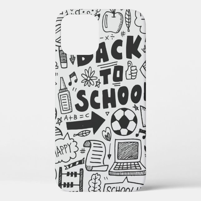 zeichn-Doodschule Case-Mate iPhone Hülle (Rückseite)