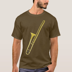 Zeichn eines Trombons T-Shirt