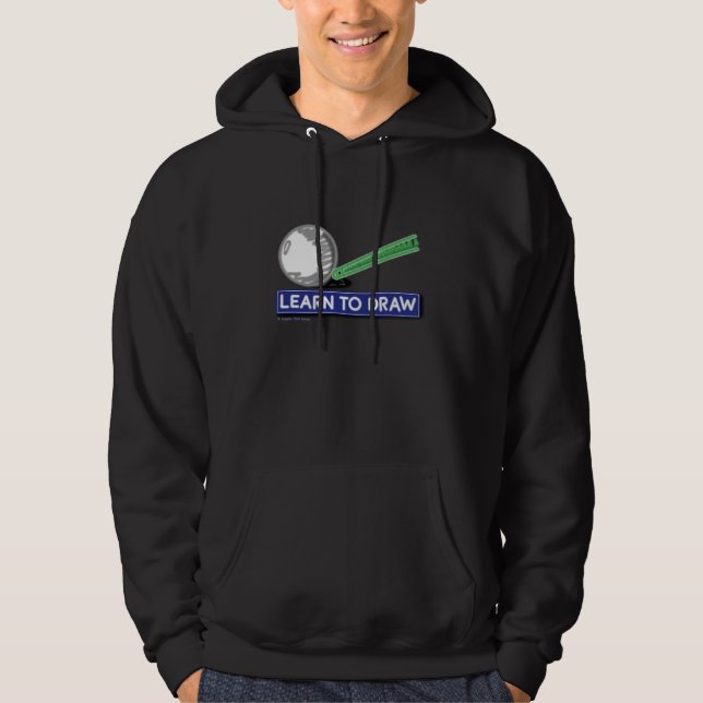 Zeichn lernen hoodie (Vorderseite)