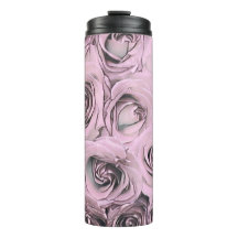 Zeichn von rosa Rosen