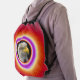 Zeichnen Bag-Webrahmen in Rot und Violett Sportbeutel (Insitu)