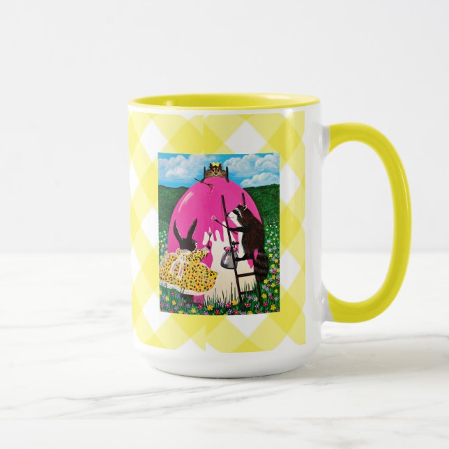 Zeichnen der GIANT EGG Coffee Tasse (Rechts)
