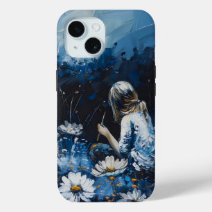 Zeichnen der nächtlichen Blume Case-Mate iPhone Hülle
