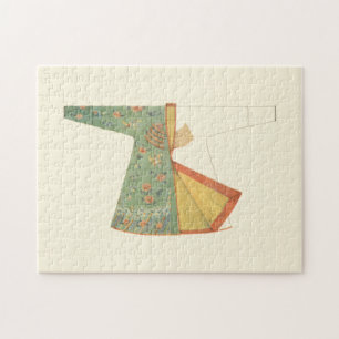 Zeichnen des unfertigen Kimono