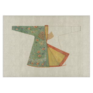 Zeichnen des unfertigen Kimono Schneidebrett