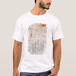 Zeichnen einer Urne und der Zahl mit Anmerkungen T-Shirt