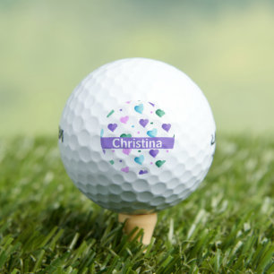Zeichnen eines Punkts für Wasserfarben Golfball
