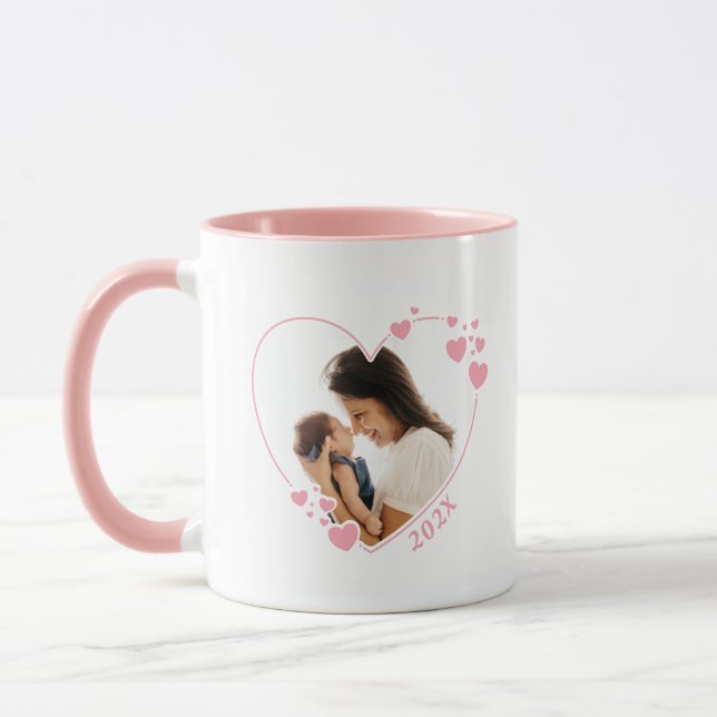 Zeichnen Foto Rahmen Tasse Rosa (Links)