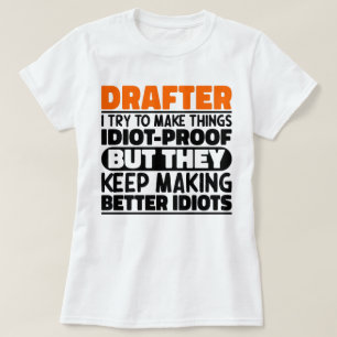 Zeichnen Ich versuche, Dinge Lustige Sprüche zu zi T-Shirt