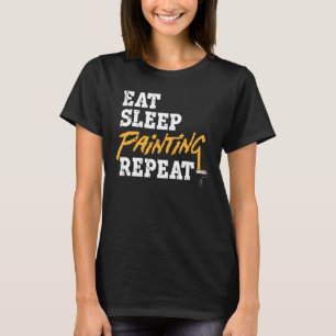 Zeichnen Sie das Bild mit den Wiederholungstafeln T-Shirt