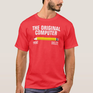 Zeichnen Sie das ursprüngliche Computer-Shirt an T-Shirt