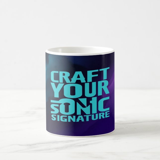 Zeichnen Sie Ihre Sonic-Signatur Kaffeetasse (Mittel)