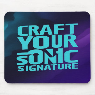 Zeichnen Sie Ihre Sonic-Signatur Mousepad