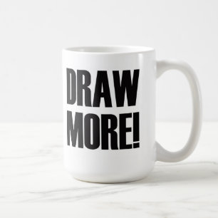 Zeichnen Sie mehr! Kaffeetasse