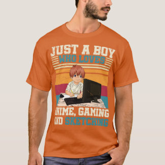 Zeichnen von Gaming Japanimation T-Shirt