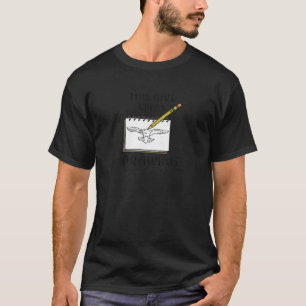 Zeichnen von Hobby Illustrator Zeichnend T-Shirt