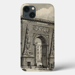 Zeichnen von Porte Heilig-Denis Monument Case-Mate iPhone Hülle