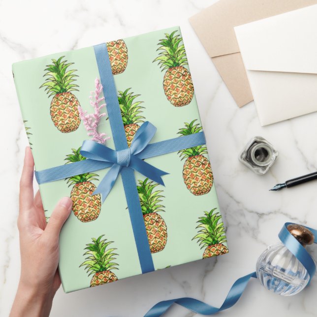 zeichnend Ananas Geschenkpapier (Schenken)