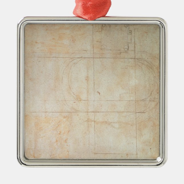 Zeichnend Architektur Ornament Aus Metall (Vorne)