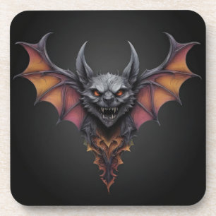 Zeichnend beängstigender Bat-Tinte, Getränkeuntersetzer