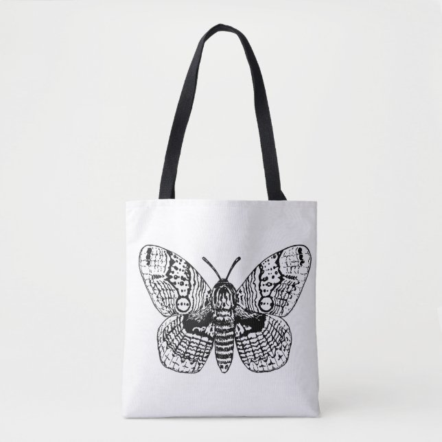 Zeichnend Brahmanmotte Tasche (Vorderseite)