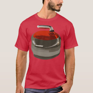 Zeichnend Curling T-Shirt