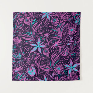 Zeichnend Druckmuster Wandteppich