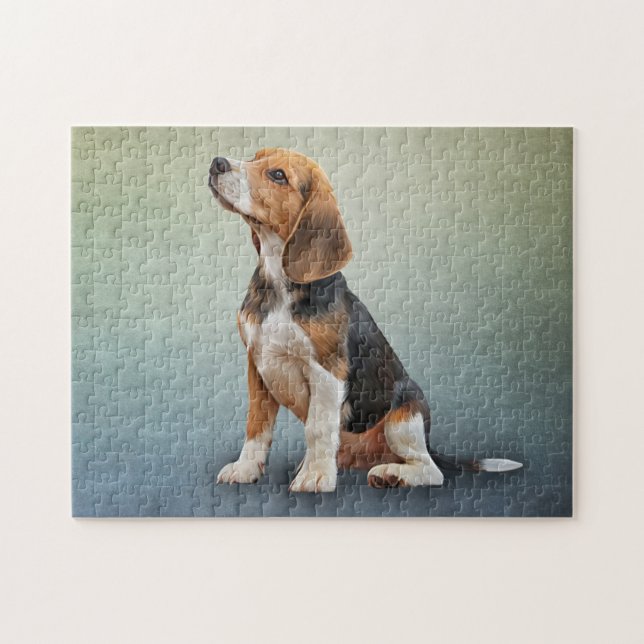 Zeichnend Hunde Beagle 7 (Horizontal)