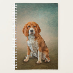 Zeichnend Hunde-Beagle Planer