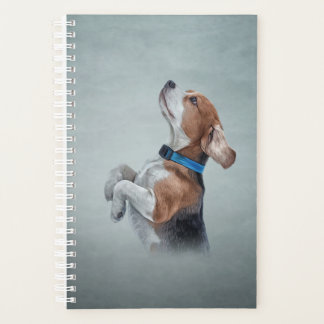 Zeichnend Hunde-Beagle Planer