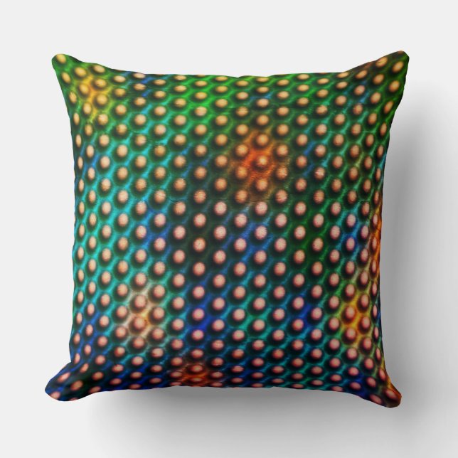 Zeichnend Kreise, die wie Kugeln oder Löcher ausse Kissen (Vorderseite)