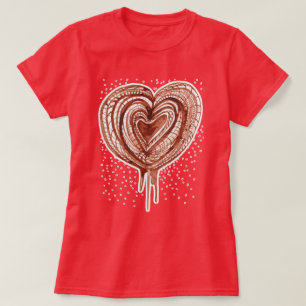 Zeichnend Muskelpumpe T-Shirt