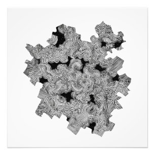 Zeichnend Muster für geometrisches Schwarz-weißes Fotodruck