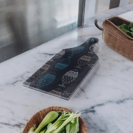 Zeichnend Muster Schneidebrett