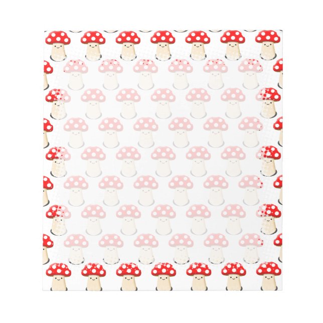 Zeichnend Pilz Notizblock (Vorderseite)