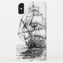 Zeichnend Piratenschiff