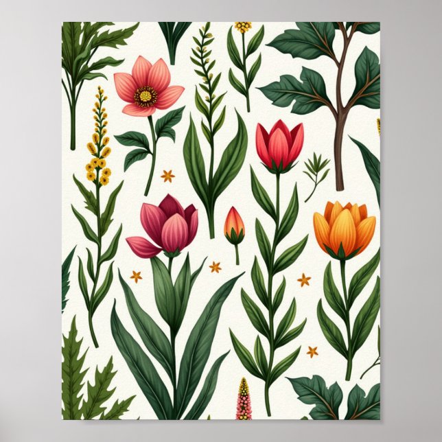 Zeichnend Poster (Vorne)